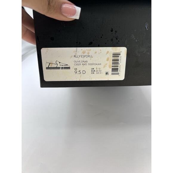 Coach Men's Reilly Espadrille Loafer. SEE PICS Needs Sewing. Worn Once - Picture 7 of 9